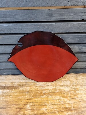 obstschale Blattform Holz
