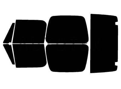 PreCut All Sides Window Film Any Tint Shade For Jeep Wrangler YJ 1987-1995