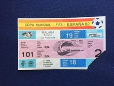 R17403 Ticket World Cup Spain 1982 WC Russia Union Soviet New Zealand Match 18