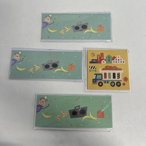 Treasures Pop-up Cards The Original 4-PACK Various Birthday Cards 3: Panoramic