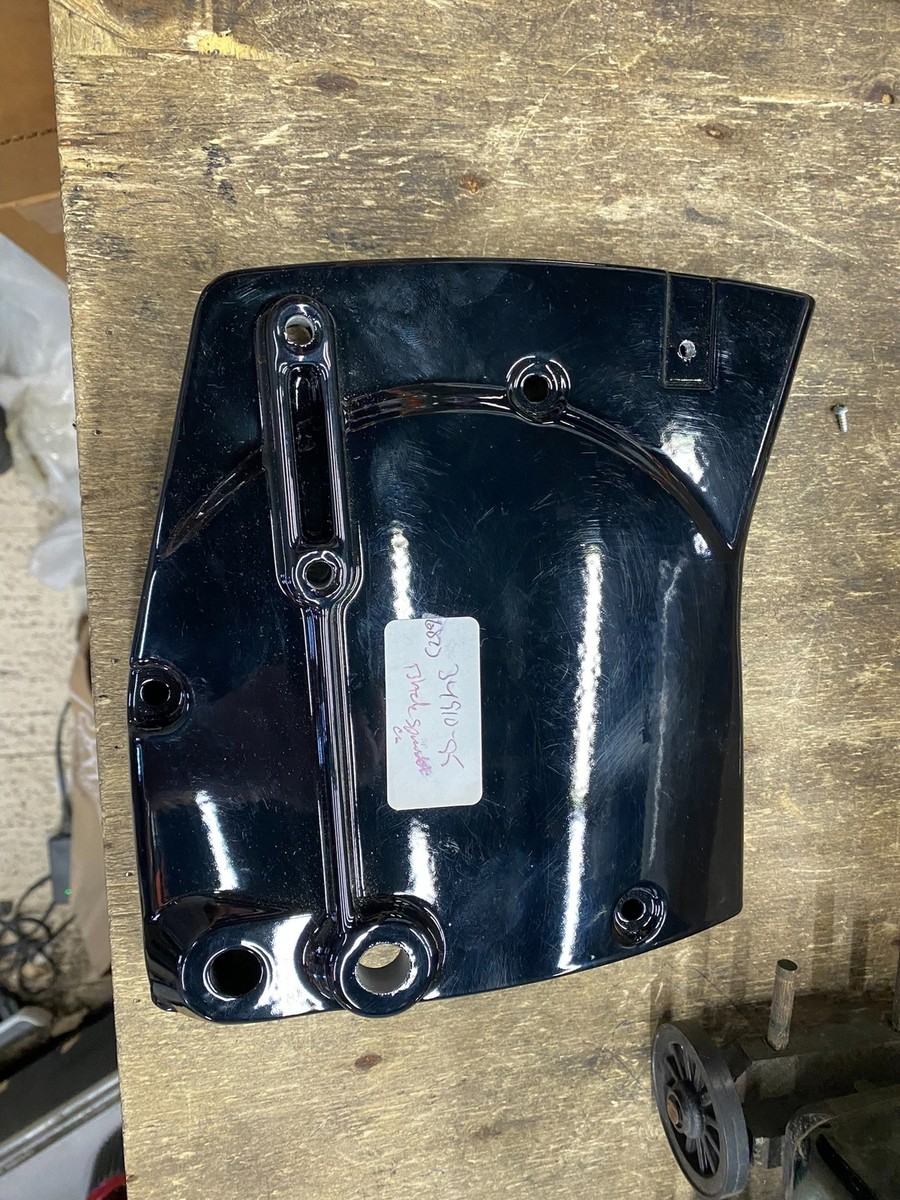 Black Sprocket Cover Harley Evo Sportster 1995-2003 OEM Powder 883
