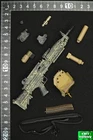 1:6 Scale ES 26051A N.S.W.D.G infiltration Team Gunner - MK46MOD1 5.56 LMG Set