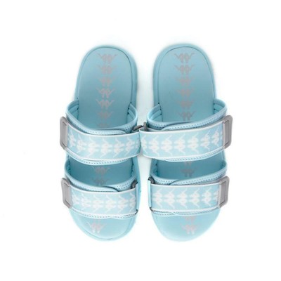 kappa white & gold 222 banda aster 2 sandals