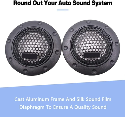 Alpine DDT-S30 Autoradio Lautsprecher Musik Soft Dome symmetrische Auto-Hochtöner 360 W neu - Bild 12 von 15