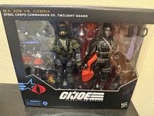 GI Joe Classified Steel Corps Commander Twilight Guard 141 Set New in Sealed Box