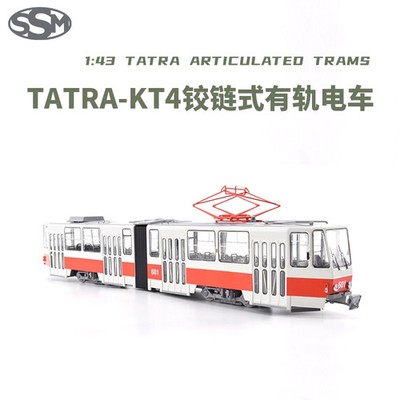 1/43 Czech TATRA-KT4 bus model static  SSM4077