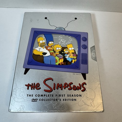 #ad #ad The Simpsons The Complete First Season DVD 2001 3 Disc Set Collectors... $10.47