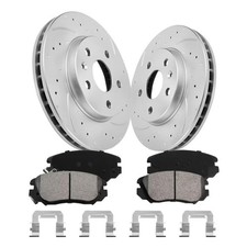 Kit Pastiglie Freno E Rotori Compatibile Con Chevrolet Malibu 2013-2015, 2016 Li...