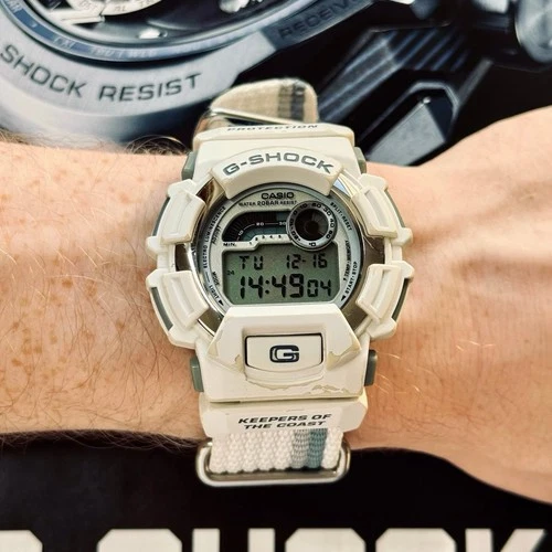 Casio G-Shock DW-9500SR-8T Surfrider Foundation | 1998 Japan Y | Vintage G-Lide