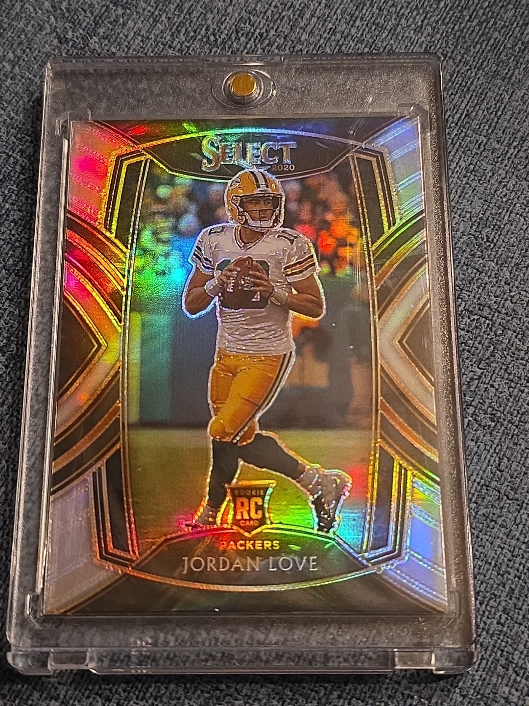 2020 Panini Select Football Jordan Love Prizm No 247 Rookie Silver