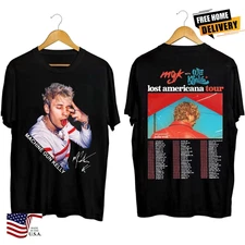 Machine Gun Kelly Lost American Tour 2025 Shirt, MGK Lost Americana Tour T-Shirt