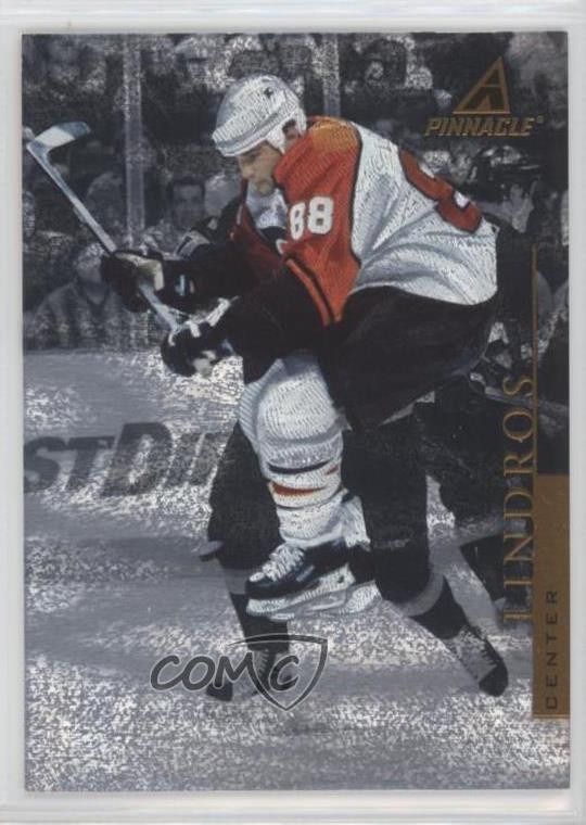 1997-98 Pinnacle Rink Collection Eric Lindros #PP48 HOF 0m8e