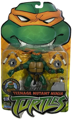 Teenage Mutant Ninja Turtles Michelangelo Action Figure NEW Vintage 2002 TMNT