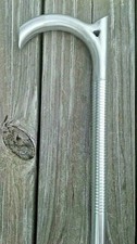 Aluminum Tactical Walking Stick Cane The Remarkable V Curved Handle