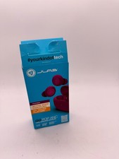 JLab Go Pop ANC Active Noise Cancelling Earbuds, Bluetooth Earphones - FUCHSIA