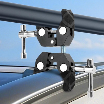 Auto Seitendach Befestigung Clip Markise Einziehbar Stange Halter Klemme für Auto Wohnmobil
