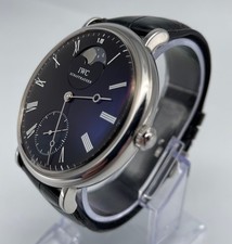 IWC Potofino Moon Phase Watch, Mechanical, 46MM, Roman Numerals, 3ATM, 18 Jewels 2