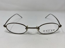 Oscar de La Renta OS174 250 42-22-145 Shiny Brown Full Rim Eyeglasses Frame AX69