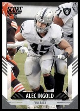 2021 Score Base Alec Ingold Las Vegas Raiders 231