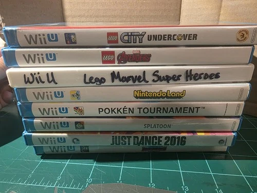Wii U Game LOT (8 Games) Lego, Pokken, Splatoon