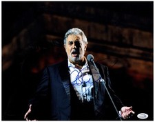 Placido Domingo Signed Autographed 11x14 Photo Opera Singer Three Tenors ACOA