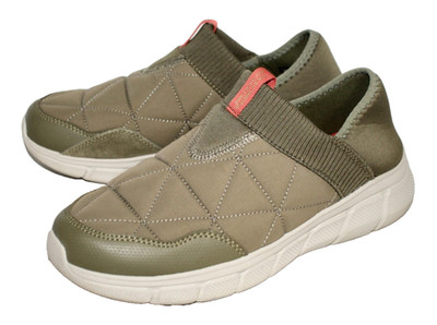 SKECHERS BOBS Sport B Flex Might Puff Sneakers Women Size 10 Olive Green 117111