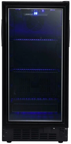 EdgeStar BBR901BL Black 15"W 80 Can Built-In Beverage Center With Slim Design - Picture 9 of 12