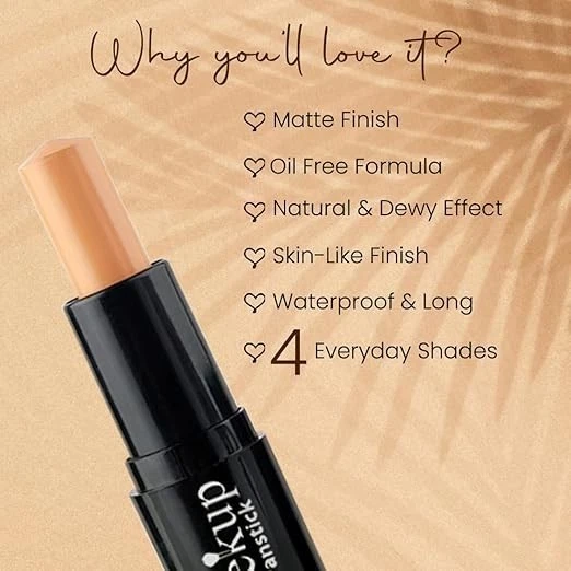 Coloressence Makeup Panstick Foundation | Full Coverage Waterproof Finish | Crea - Image 2 of 4