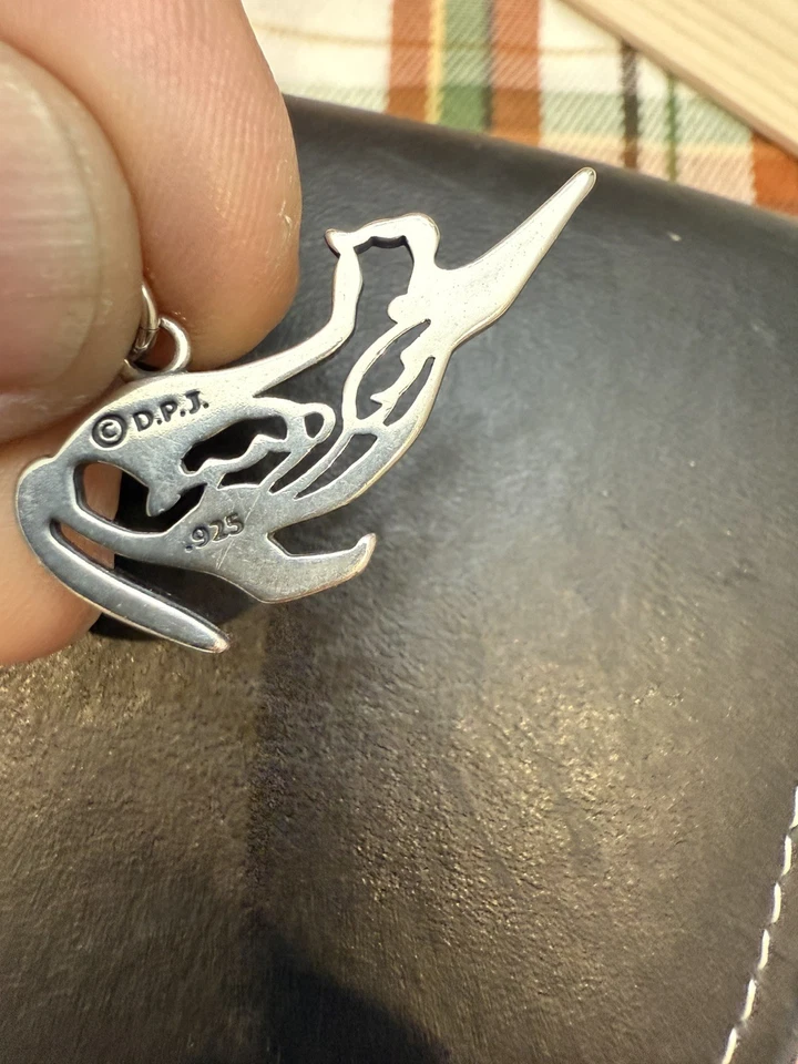 DazzlingPawsJewelry .925 Sterling Silver Cat with Mice Necklace Item # 69001 - Image 3 of 4