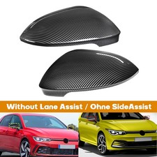 2x Aussenspiegel Spiegelkappe Abdeckung Für VW Golf VIII CD1, DA1 ab 07/2019-