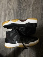 Air Jordan 11 72-10 Black/White/Red/Gum Men's High Top Sneakers