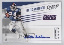 2017 Panini Prestige Legendary Signatures 23/100 Ottis Anderson #16 Auto 0g4