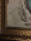 Antique Signed Art Nouveau DECO Still Life ~ART POTTERY~ Painting Framed — photo 8