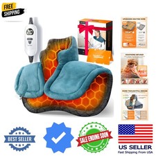 Graphene-Infused Heating Pad 3X Deeper Muscle Relief, Weighted Instant Heatin...