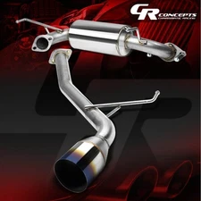 4.5" MUFFLER BURNT TIP CATBACK RACING EXHAUST SYSTEM FOR 00-05 TOYOTA CELICA 1.8