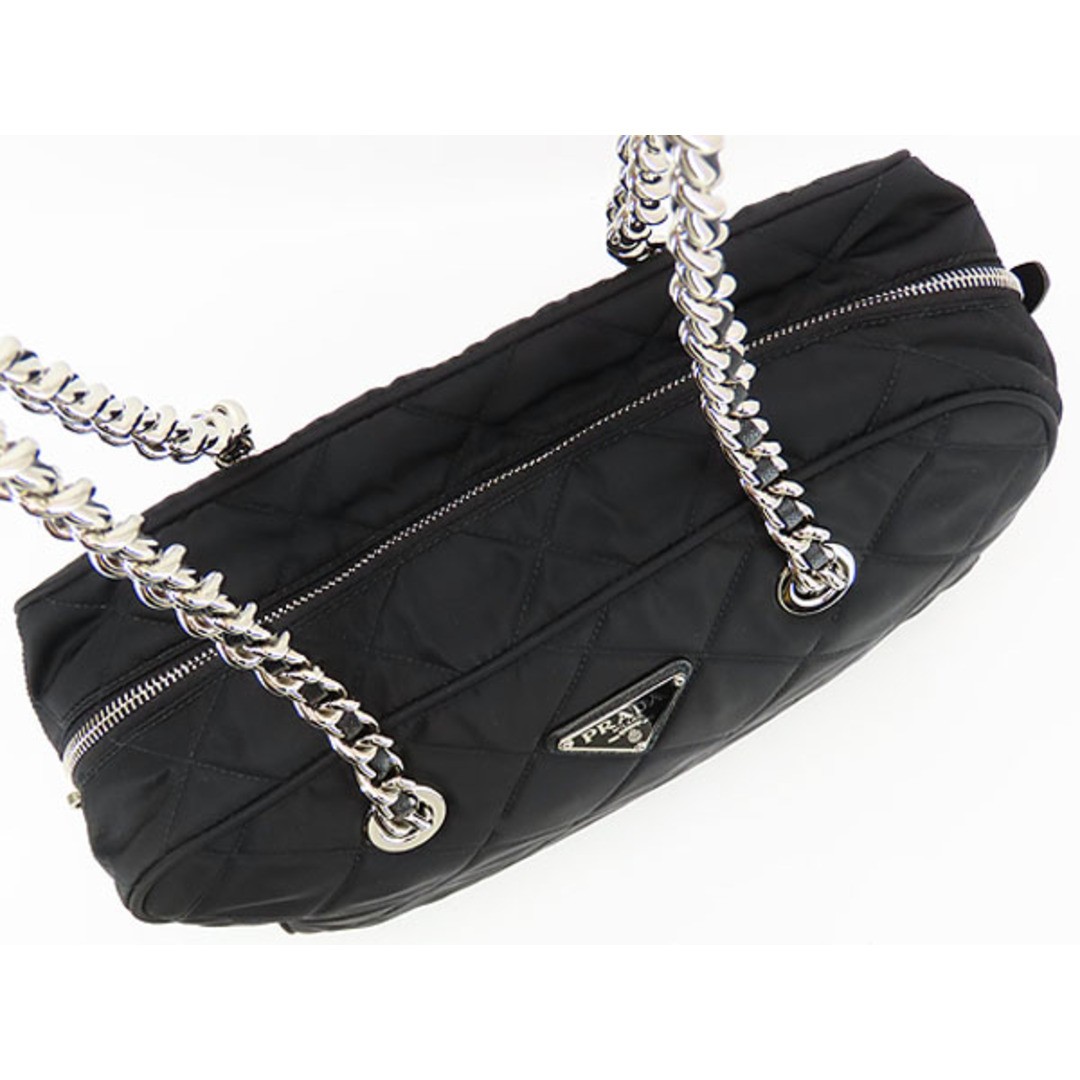 Prada TESSUTO IMPUNTU Test Inputu Quilted Stitch Chain Shoulder Bag Used LIBR-0 thumbnail 4