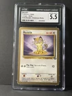 CGC 5.5 Ex+ Meowth 56/64 Gold Border Jungle Unlimited ~ Pokemon Rolls