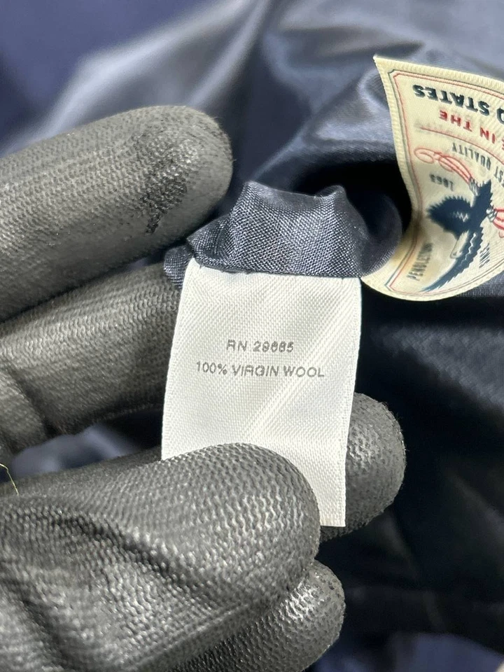 Pendleton Dress Womens 8 Blue Wool Blouson - Image 4 of 4