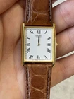 Vintage Seiko Men’s Gold Tone V700-5K30 25mm dial ES Roman Japan Movt -38
