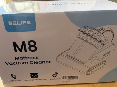 Belife M8 Mattress Vacuum Cleaner In PINK New In Box. SHIPS DAY OF PURCHASE