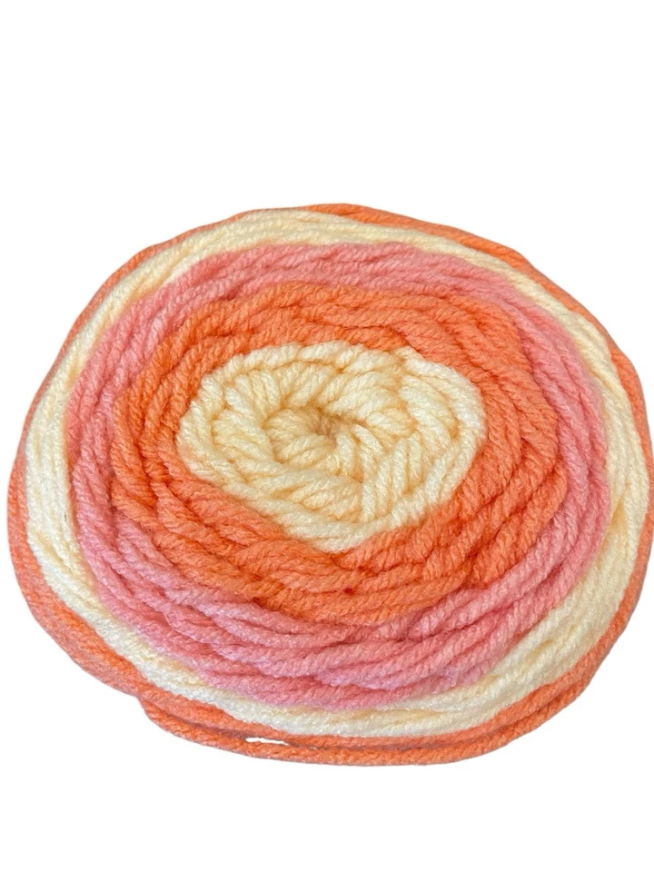 Premier Yarns Sweet Roll Yarn Cake Peaches And Cream Pop 1047-21 5 oz 245 Yards - Image 2 of 4