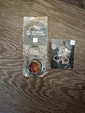 VINTAGE Super Bowl XVLII Baltimore Ravens vs 49ers Lapel Pin and Key Chain