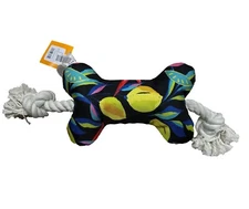 Pet Toy 'Hello There' Rope - Tabitha Brown for Target, Multicolored Small