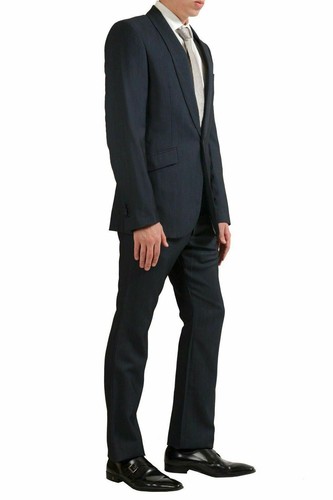 Traje para hombre Just Cavalli de lana de un botón EE. UU. 40 IT 50 - Imagen 2 de 9