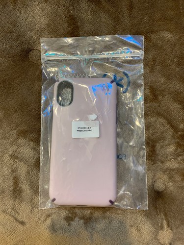Speck Presidio Pro - iPhone XS / X - Meadow Pink/Vintage Purple - Picture 3 of 3