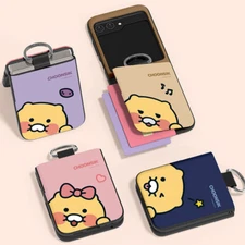 Kakao Friends Choonsik Peep Magnet Card Case for Galaxy Z Flip6 Z Flip5