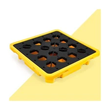 Thyle Spill Containment Platform Yellow and Black Modular Spill Containment P...