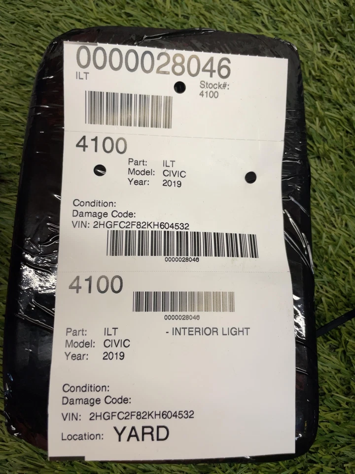 ✅ 2019 HONDA CIVIC OVERHEAD LIGHT OEM - Image 3 of 3