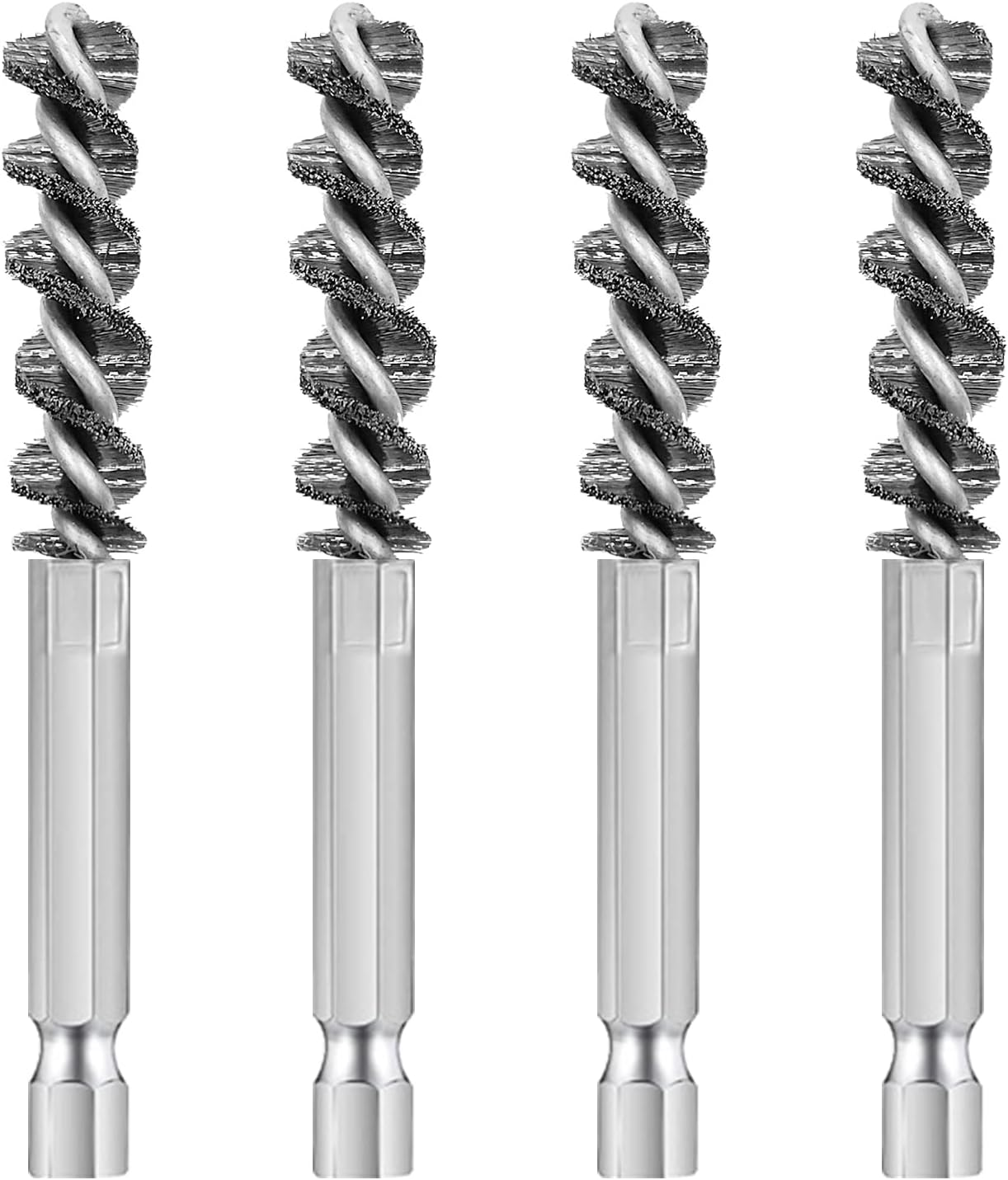 4-Piece Stainless Steel & Brass Golf Club Cleaning Brush Set