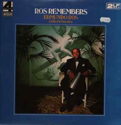 Edmundo Ros & His Orchestra Ros Remembers SLEEVE Decca 2xVinyl LP